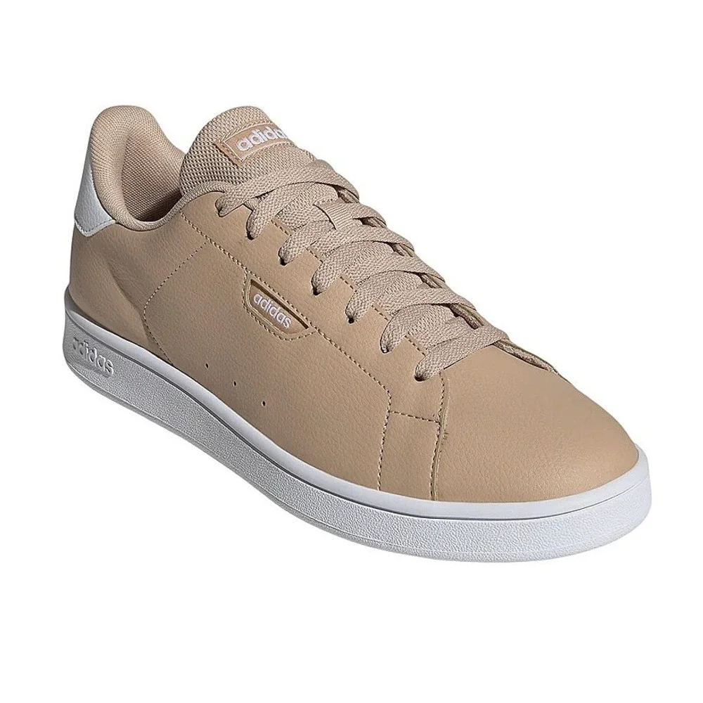 Adidas Urban Court Sneakers Tan White Casual‎ Low Top IF4078 Mens Size 9 NEW